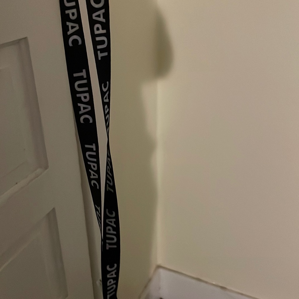 Tupac lanyard